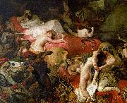 Eugene Delacroix The Death of Sardanapalus oil painting picture wholesale